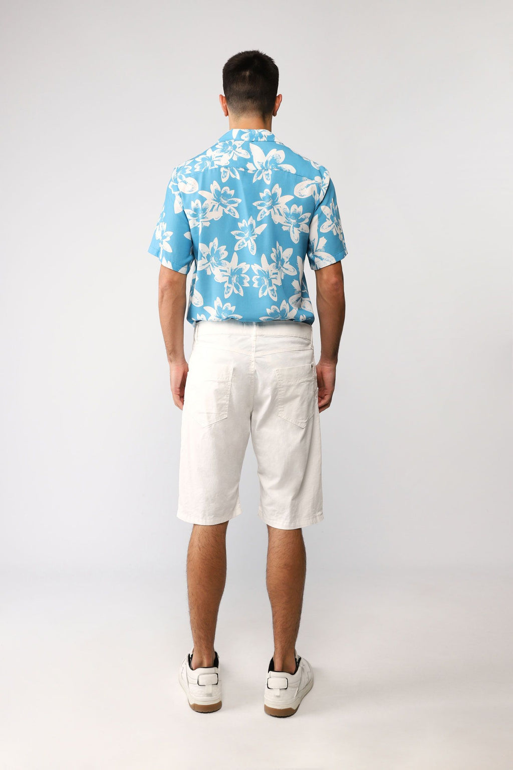 SHORTS IN COTONE - OFF-WHITE, BEIGE, ARMY, NERO, NAVY