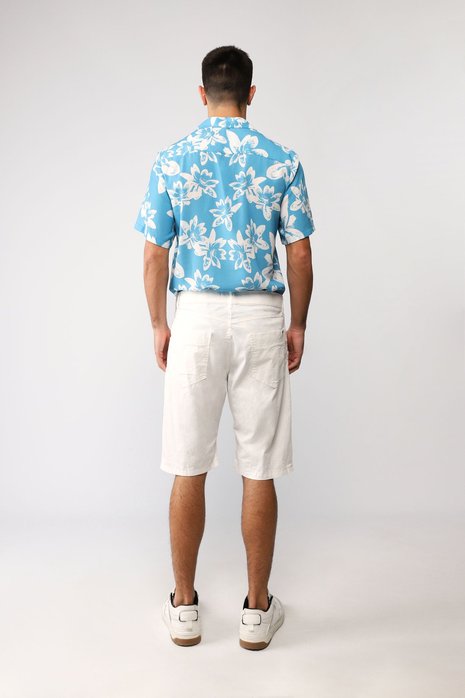 SHORTS IN COTONE - OFF-WHITE, BEIGE, ARMY, NERO, NAVY