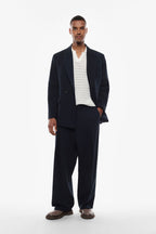 PANTALONI BAGGY - BLU NAVY