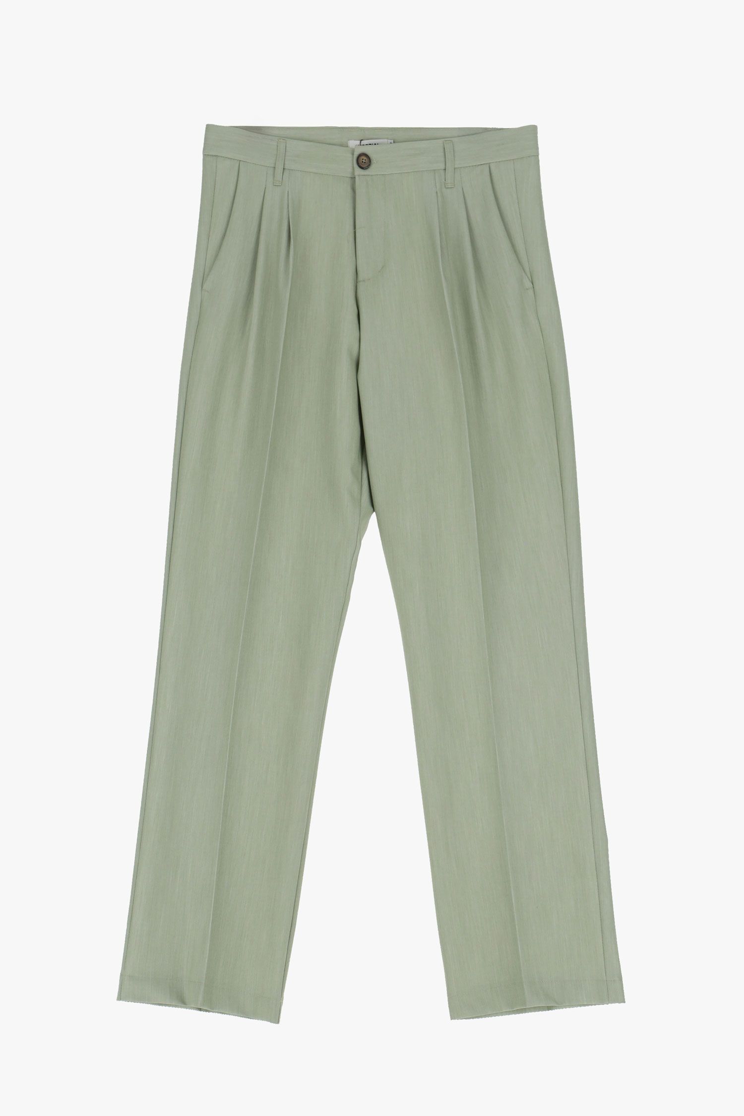PANTALONI REGULAR FIT - VERDE SALVIA