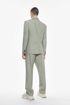 PANTALONI REGULAR FIT - VERDE SALVIA