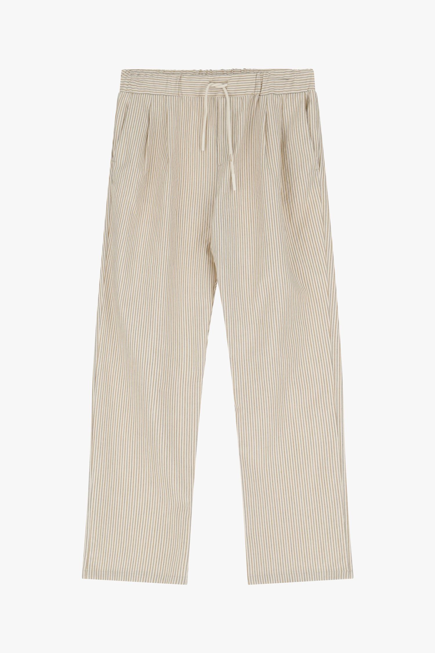 PANTALONI A RIGHE REGULAR FIT - MULTICOLOR