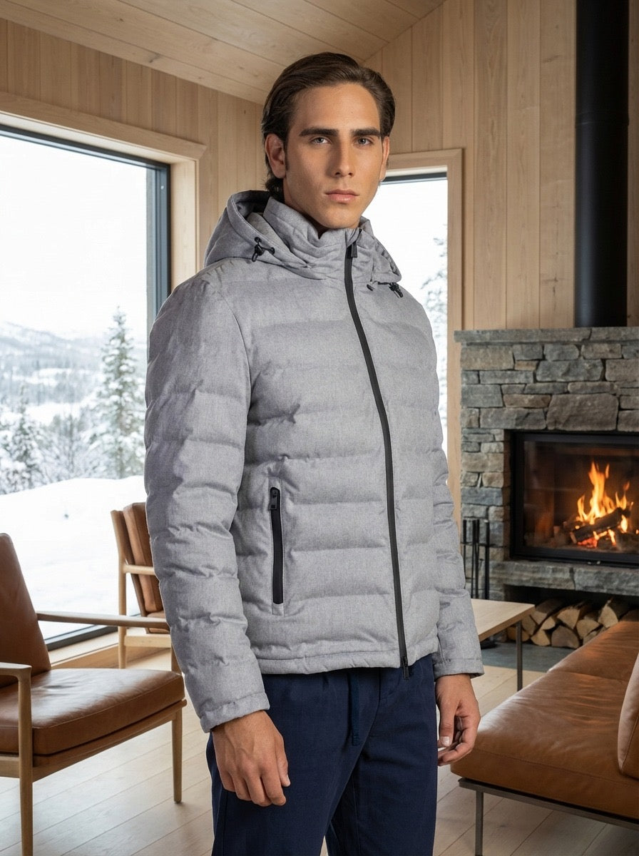 GIUBBOTTO MODERN FIT - GRIGIO