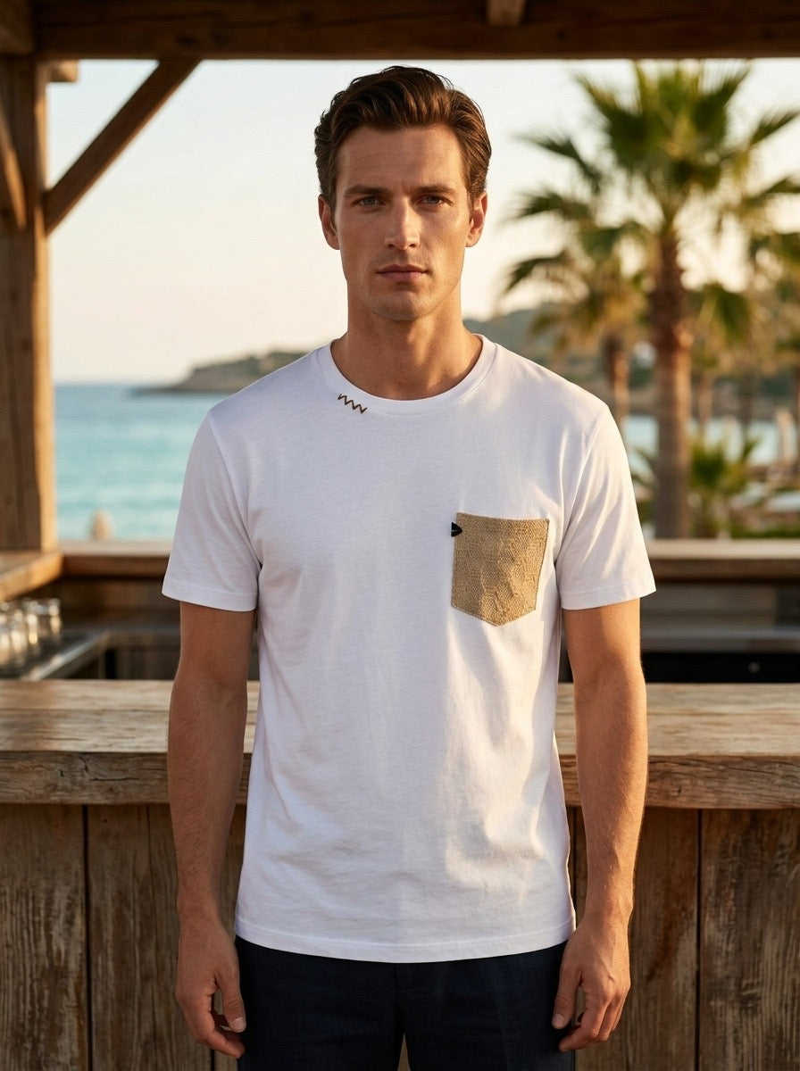 T-Shirt Crochet Pocket
