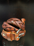 CINTURA NAIROBI - NERO, RUGGINE