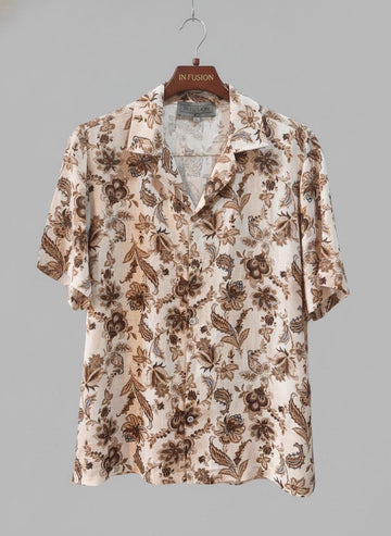 Minnesota — Camicia Viscosa Stampata Made in Italy