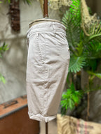 SHORTS NIDO D'APE - BEIGE, FANGO