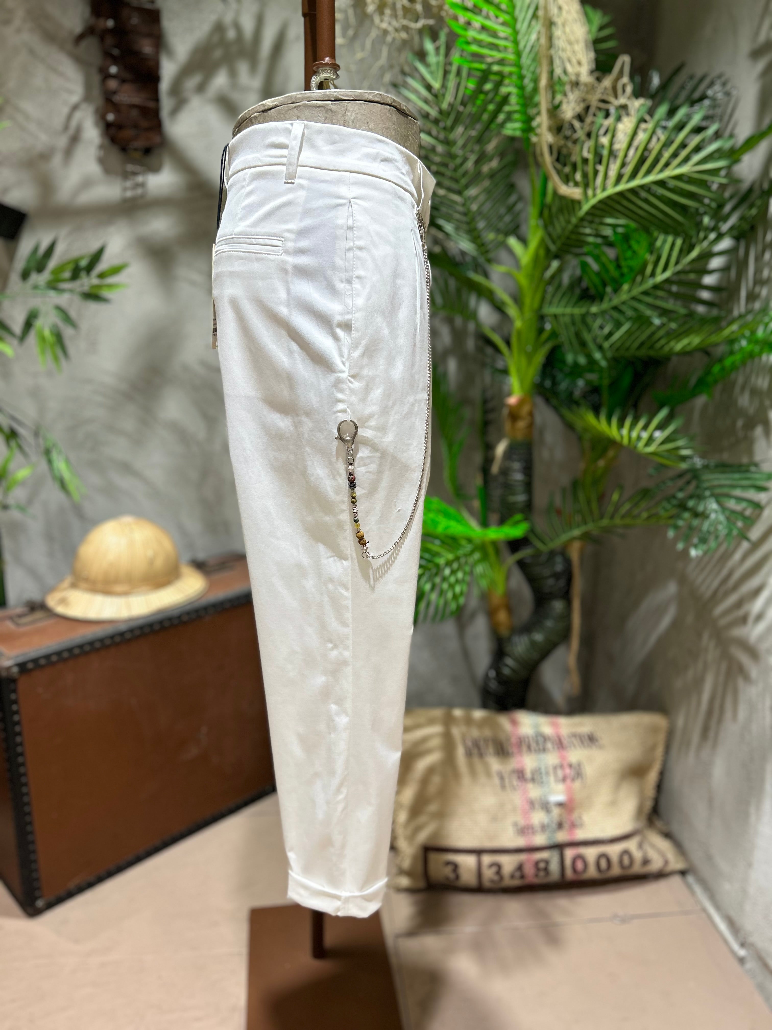 PANTALONI TAGLIO CLASSICO - OFF-WHITE, TORTORA