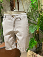 SHORTS NIDO D'APE - BEIGE, FANGO