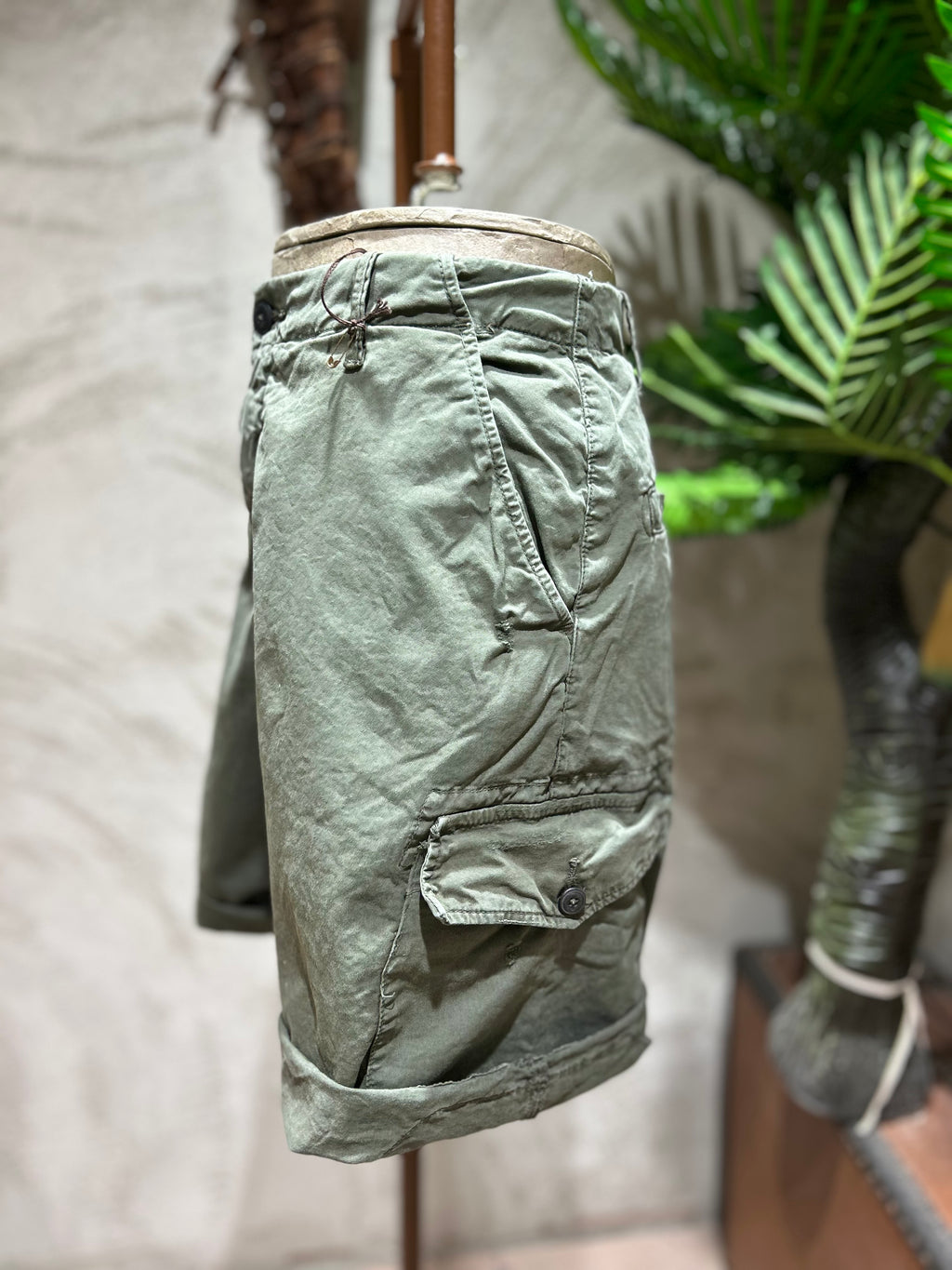 SHORTS CARGO - SABBIA, FANGO, MILITARE