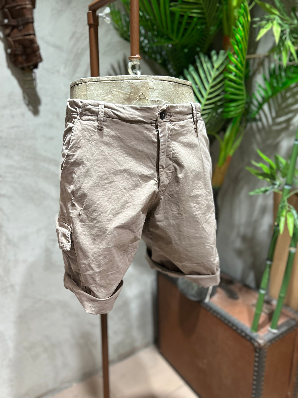 SHORTS CARGO - SABBIA, FANGO, MILITARE