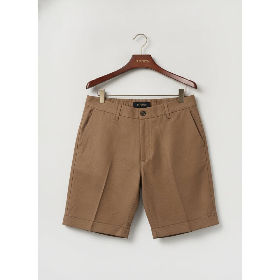 Ponente — Shorts Viscosa e Lino