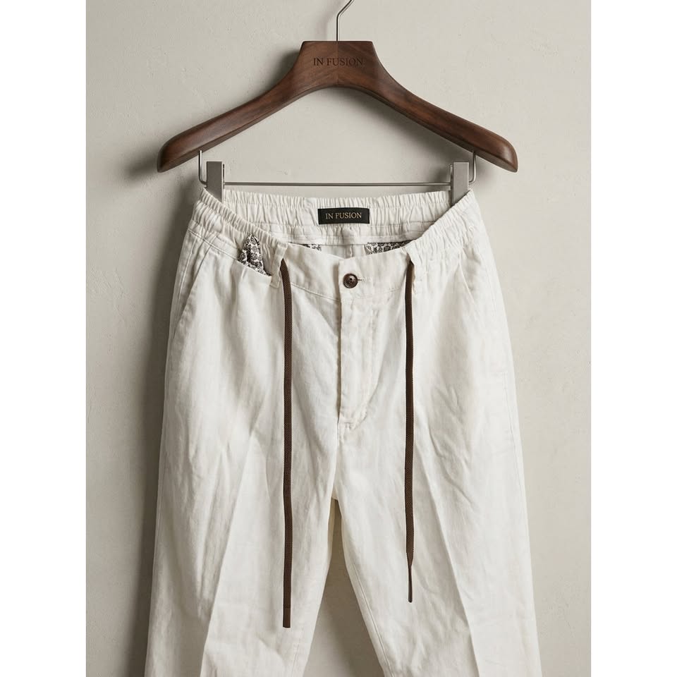 Lago — Pantaloni Cotone e Lino