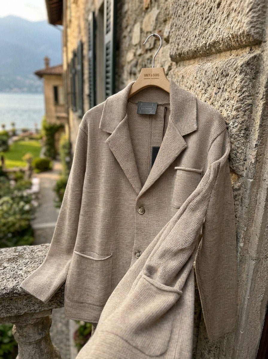 CARDIGAN NIDO D'APE - PANNA,BEIGE