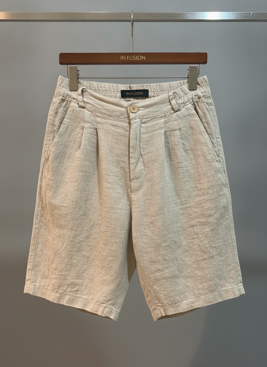 Jakarta — Shorts 100% Lino Made in Italy