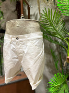 SHORTS IN COTONE - OFF-WHITE, ECRU', SABBIA, KAKI, BLU NAVY