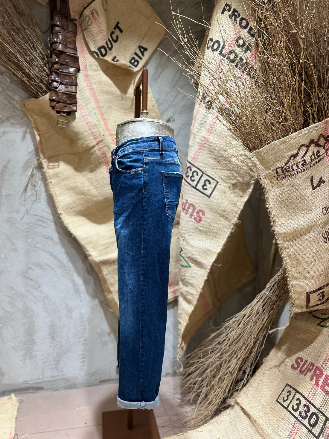 FIVE-POCKET DENIM - DENIM