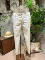 PANTALONI TAGLIO CLASSICO - BURRO