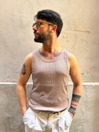 CANOTTA BASIC - TORTORA, NERO, BIANCO