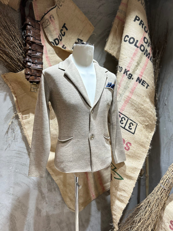 CARDIGAN TAGLIO GIACCA -  BEIGE,BLU,PANNA,NERO