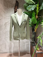 GIACCA TAGLIO VIVO - SABBIA,BLU NAVY,VERDE