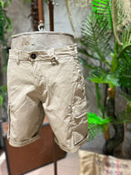 SHORTS CARGO - DESERT, MARRONE, BIANCO