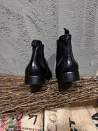 STIVALETTI LAVORAZIONE LAVATA - NERO