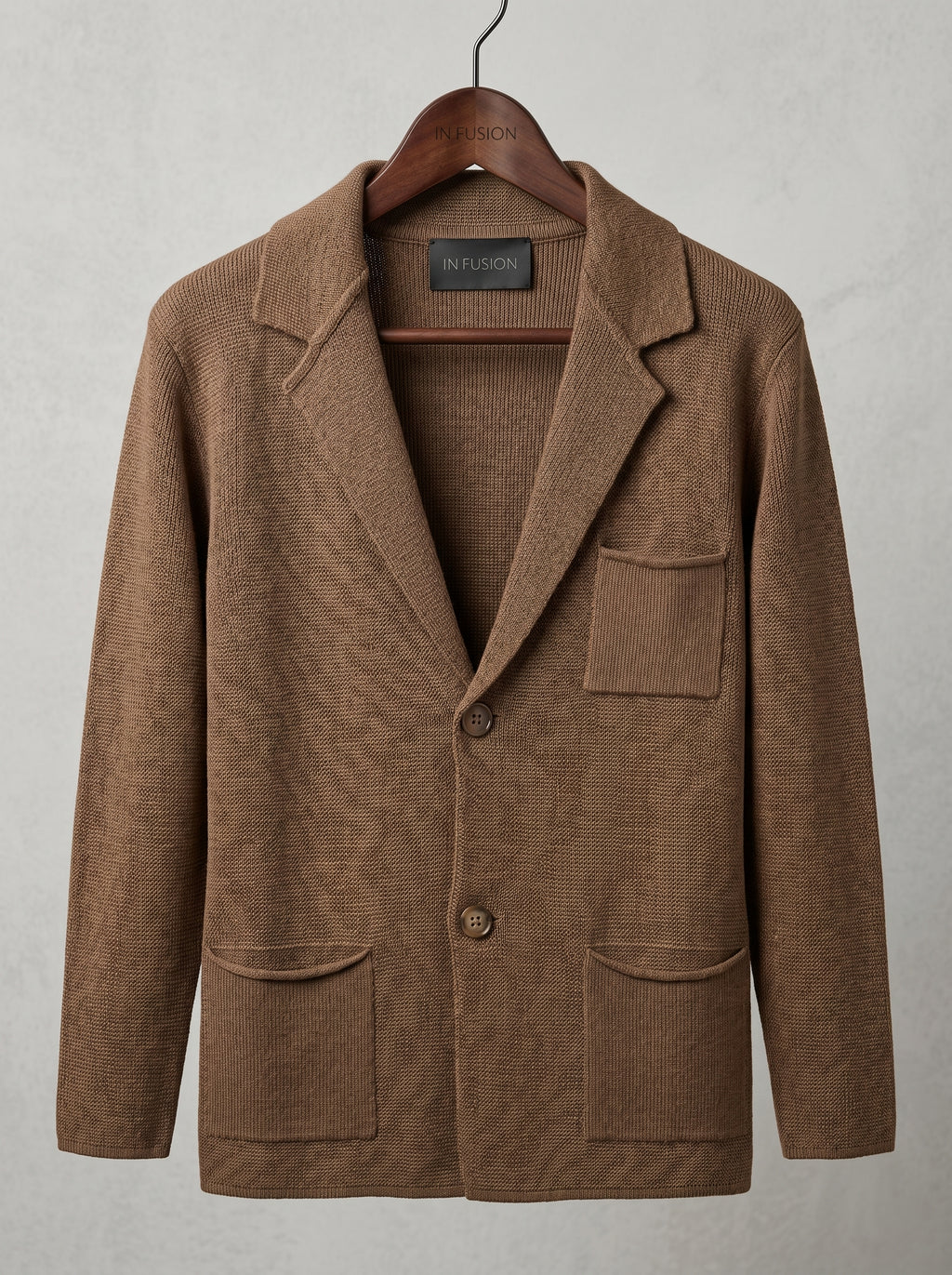 CARDIGAN TAGLIO GIACCA