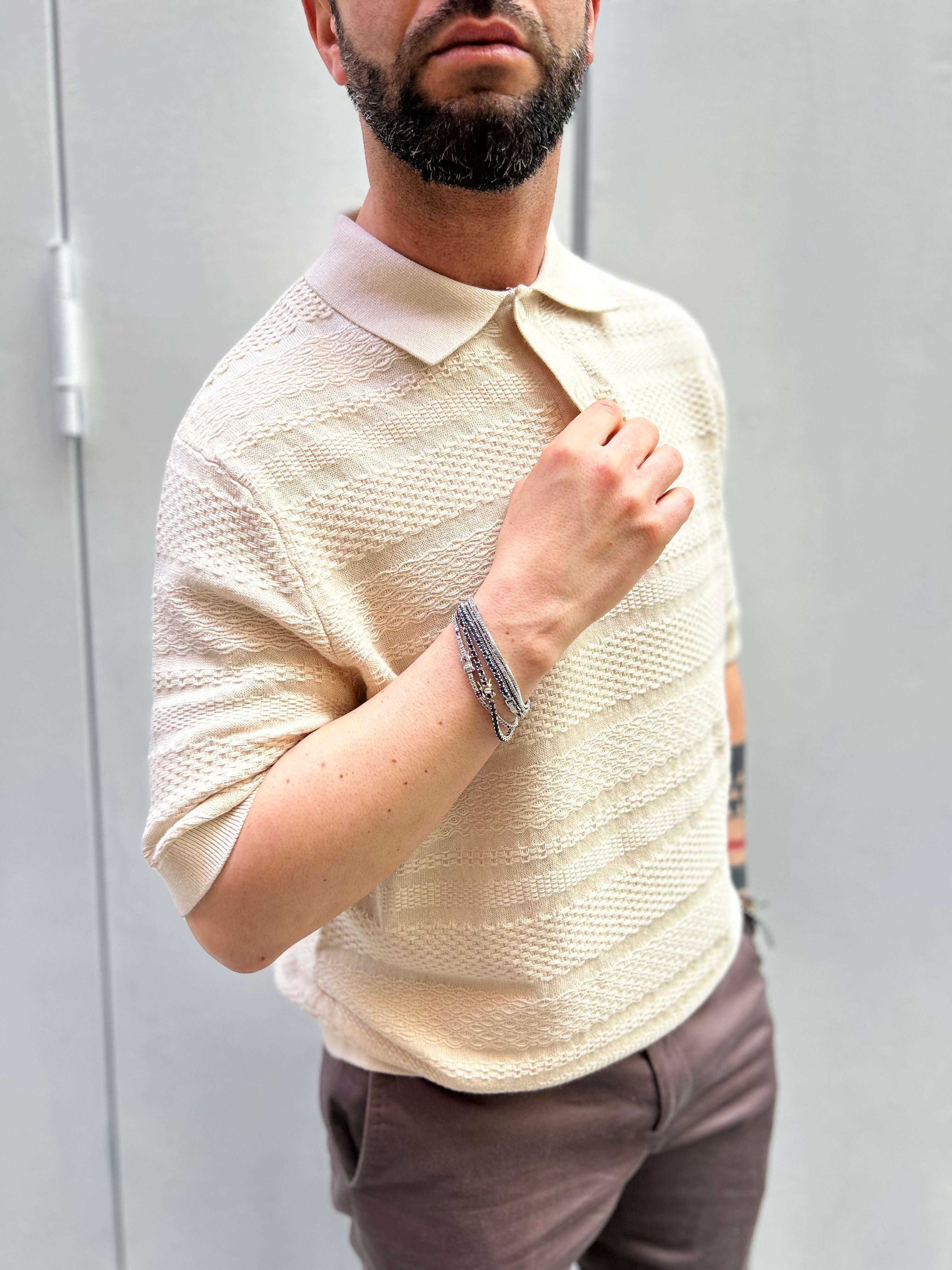 POLO TRAMATA - SABBIA