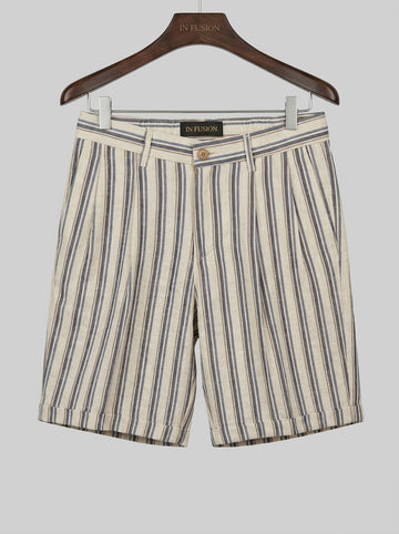 Panarea — Shorts Cotone Sartoriale Made in Italy