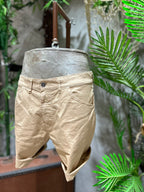 SHORTS IN COTONE - OFF-WHITE, ECRU', SABBIA, KAKI, BLU NAVY