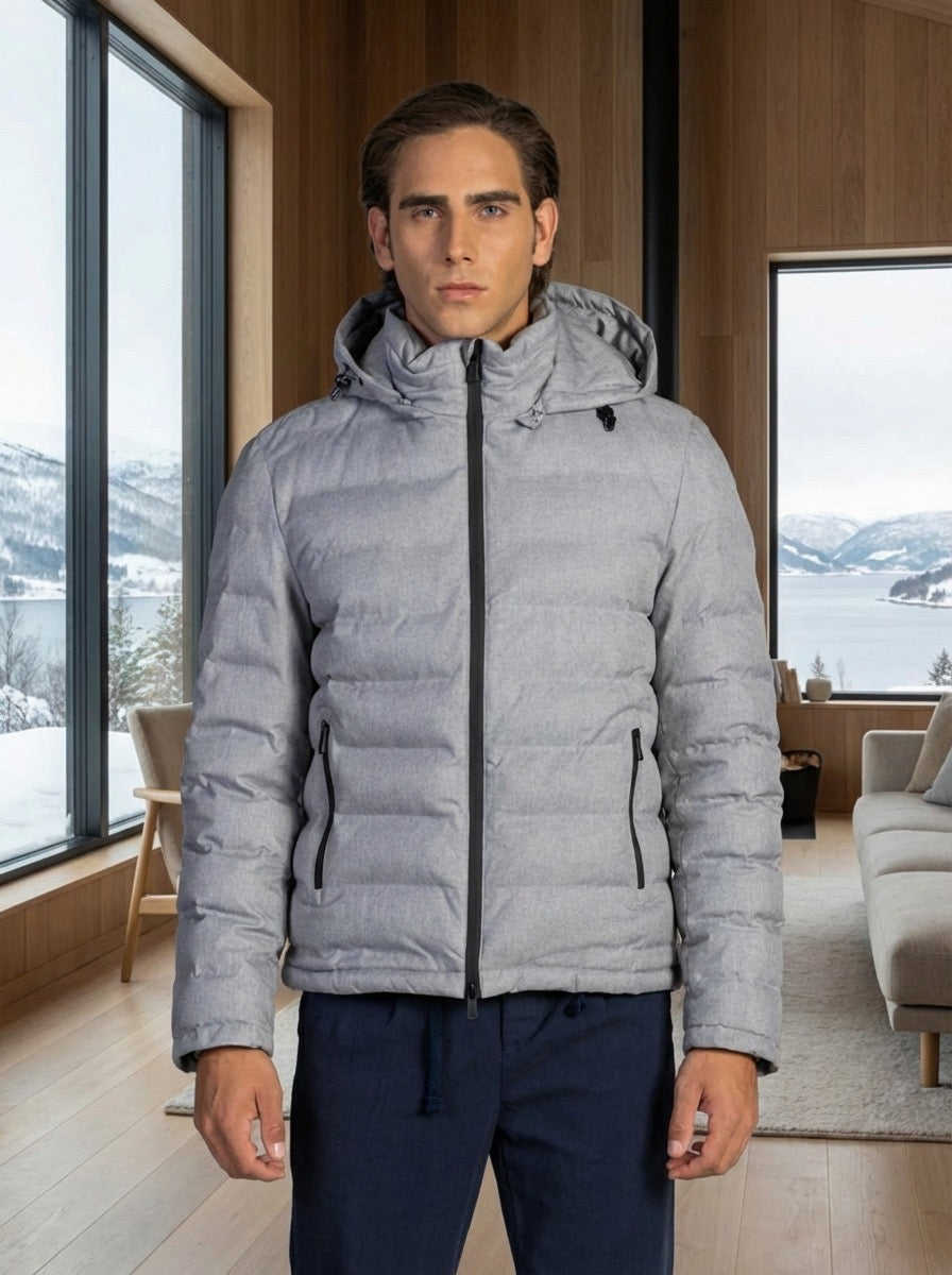 GIUBBOTTO MODERN FIT - GRIGIO