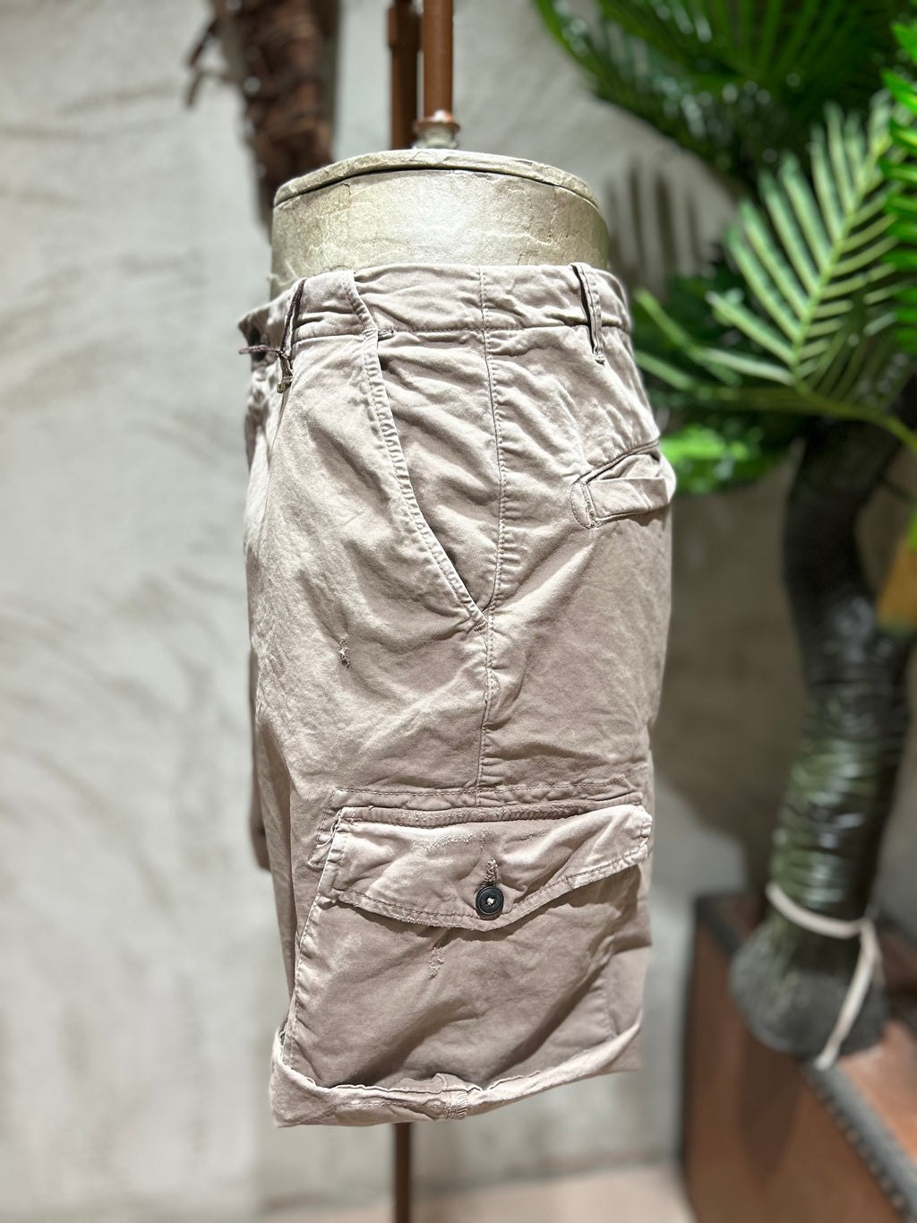 SHORTS CARGO - SABBIA, FANGO, MILITARE