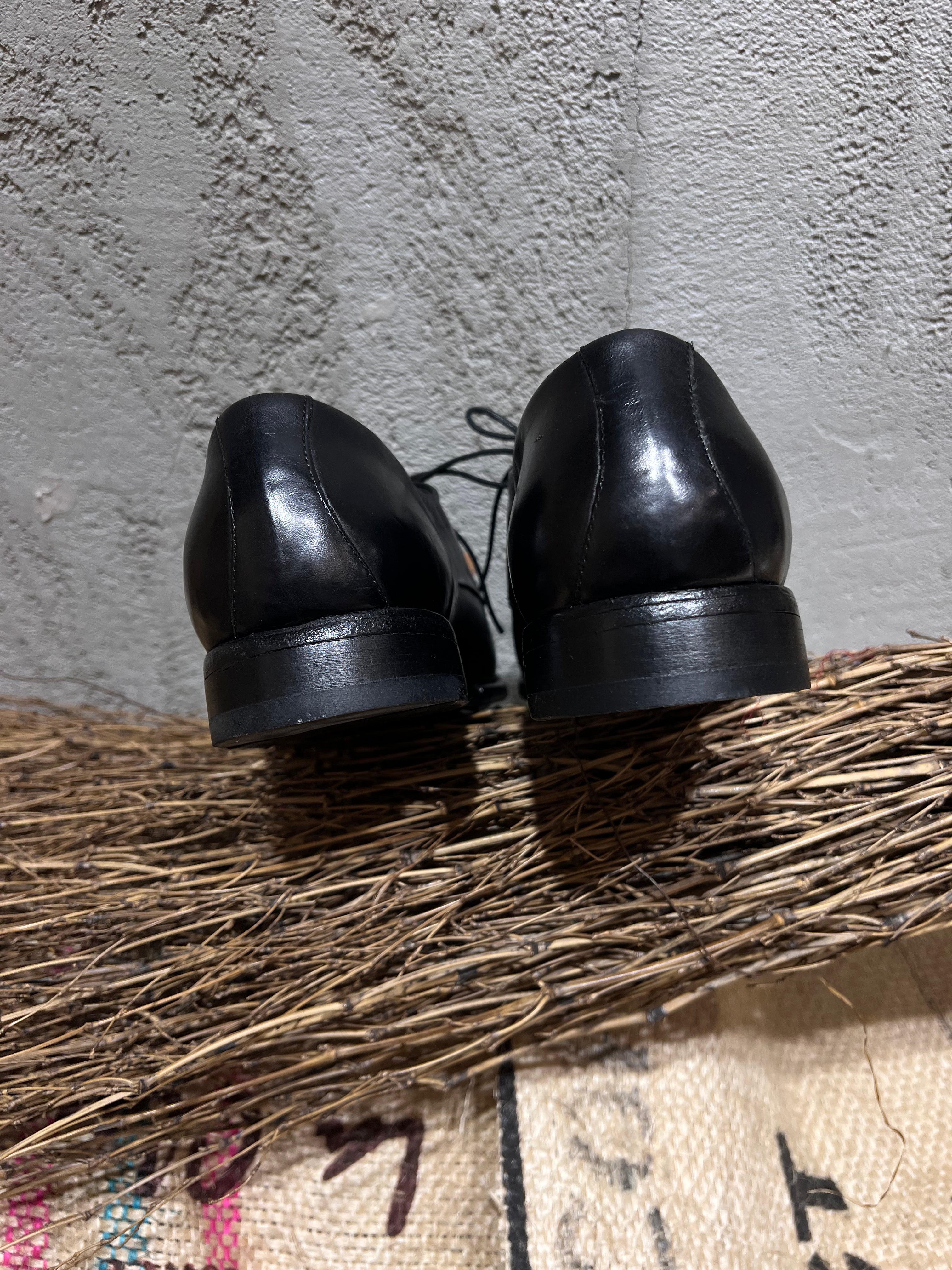 STRINGATE IN PELLE -  NERO