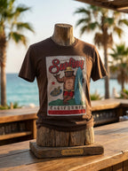 T-SHIRT WITH APPLIQUÉ BEAR PATCH