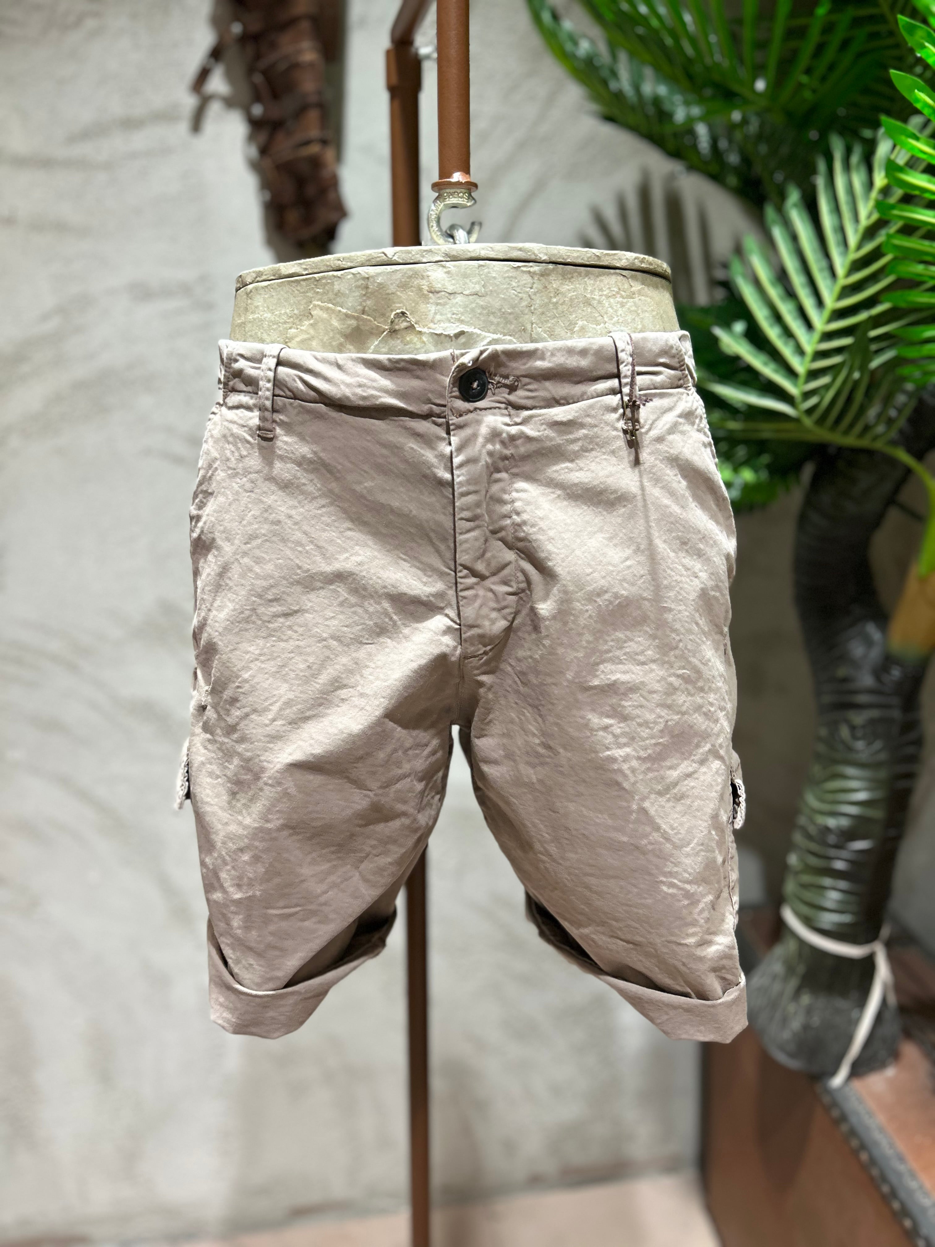 SHORTS CARGO - SABBIA, FANGO, MILITARE