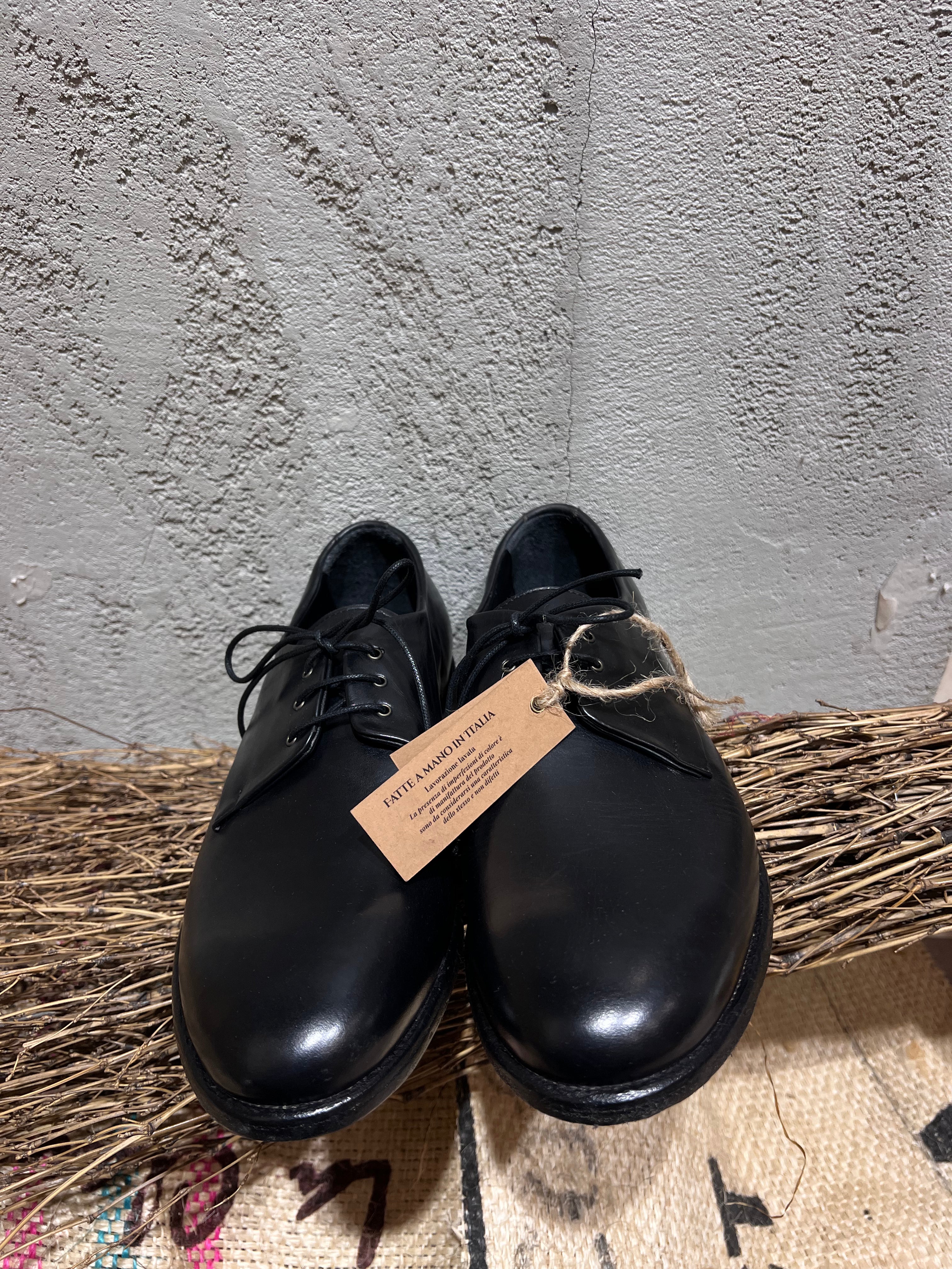 STRINGATE IN PELLE -  NERO