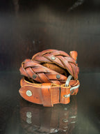 CINTURA NAIROBI - NERO, RUGGINE