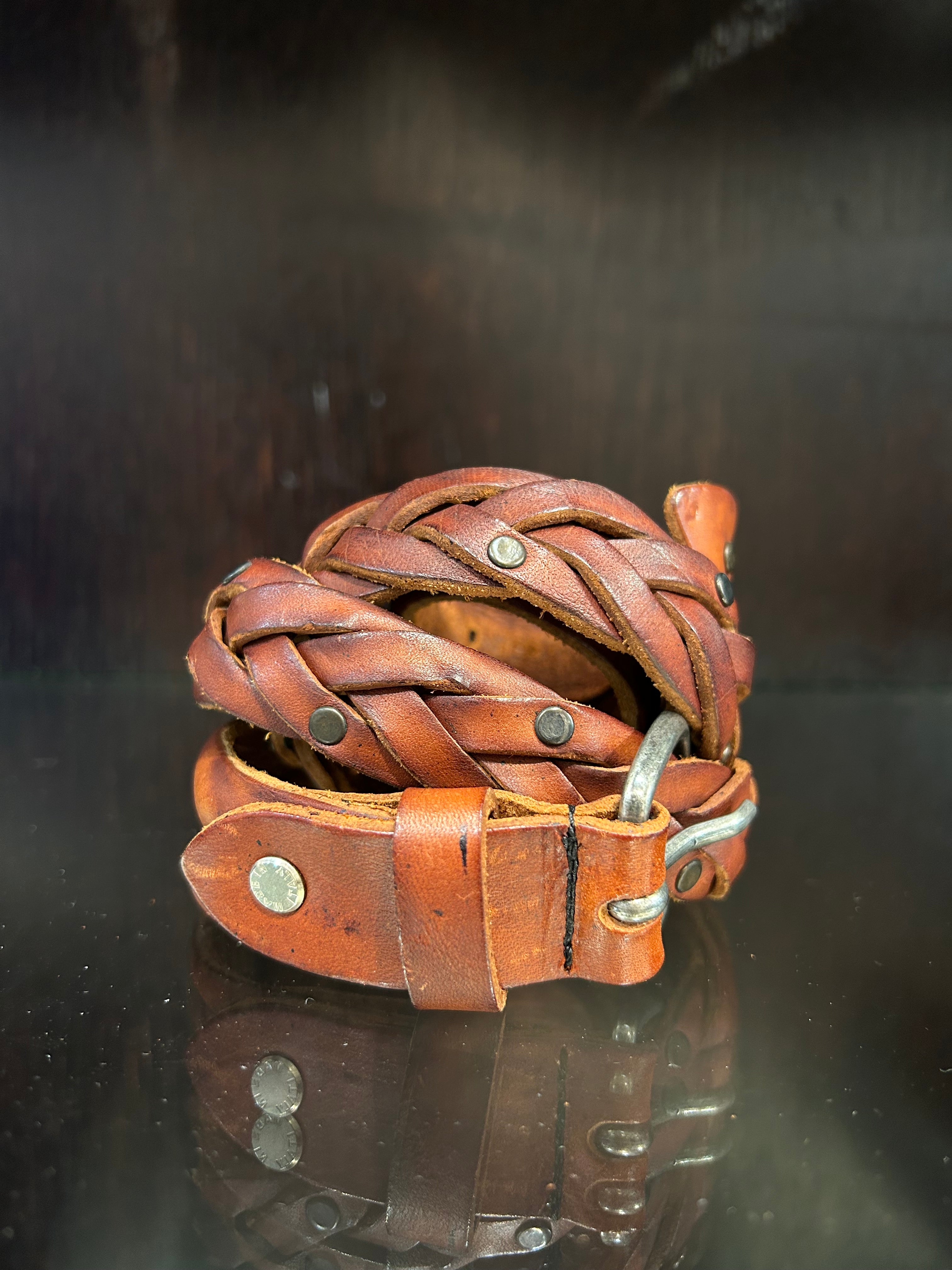 CINTURA NAIROBI - NERO, RUGGINE