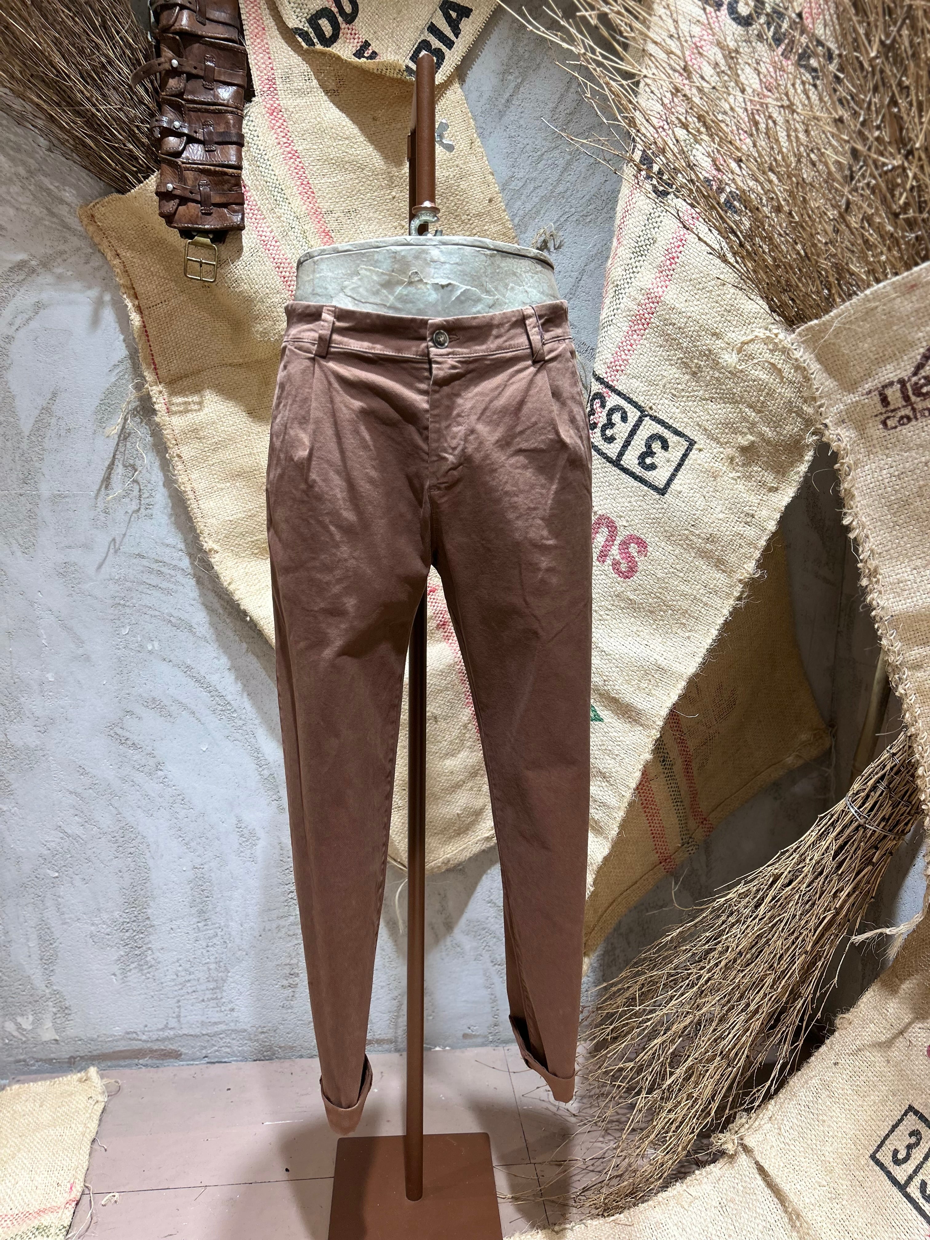 PANTALONI - MARRONE