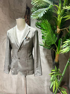 GIACCA MICROFANTASIA -  VERDE, BLU