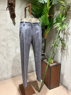 PANTALONI MICROFANTASIA - VERDE, BLU