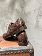 STRINGATA MINI INTRECCIO  - CUOIO