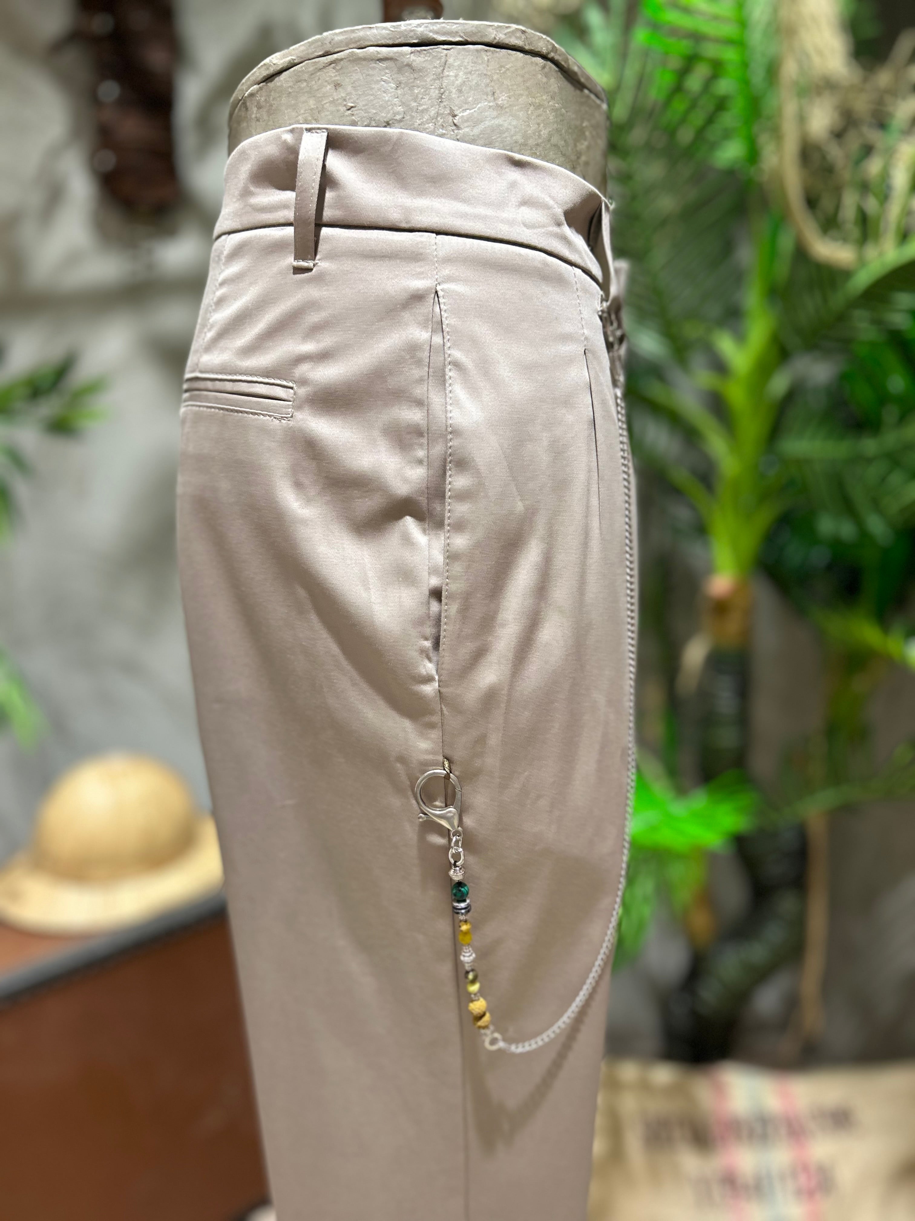 PANTALONI TAGLIO CLASSICO - OFF-WHITE, TORTORA