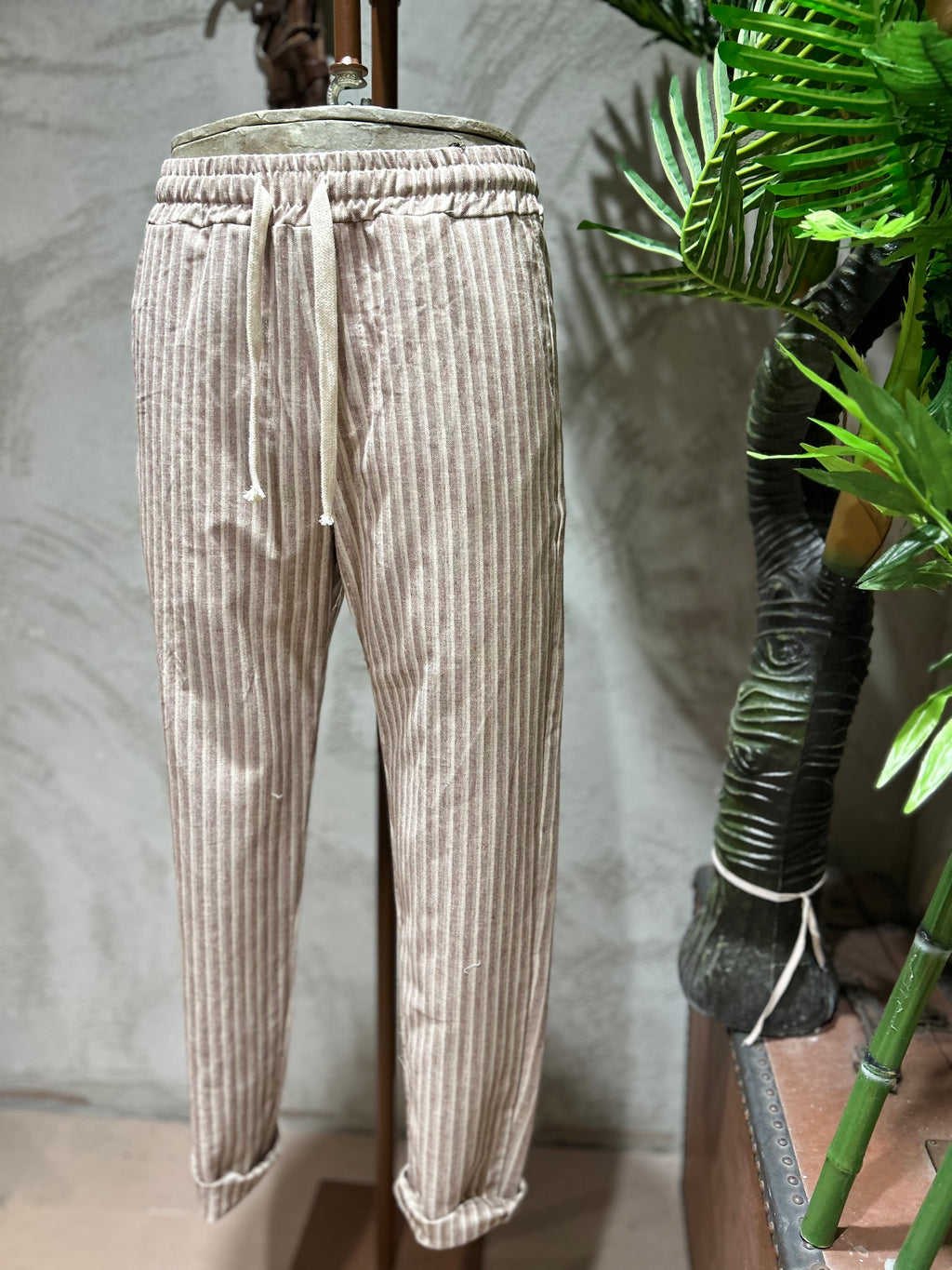 PANTALACCIO STRIPES - SABBIA