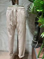 PANTALACCIO STRIPES - SABBIA