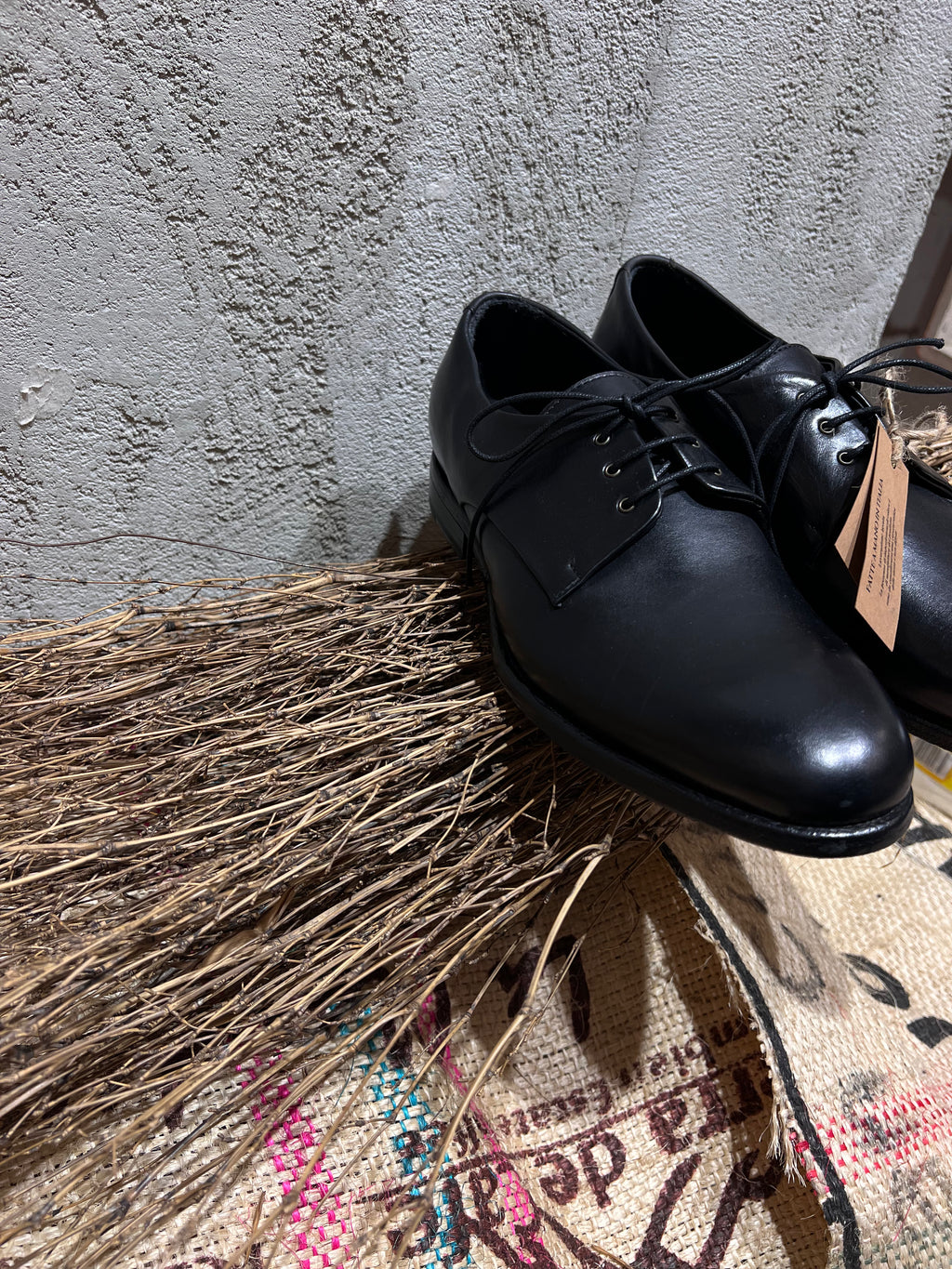 STRINGATE IN PELLE -  NERO