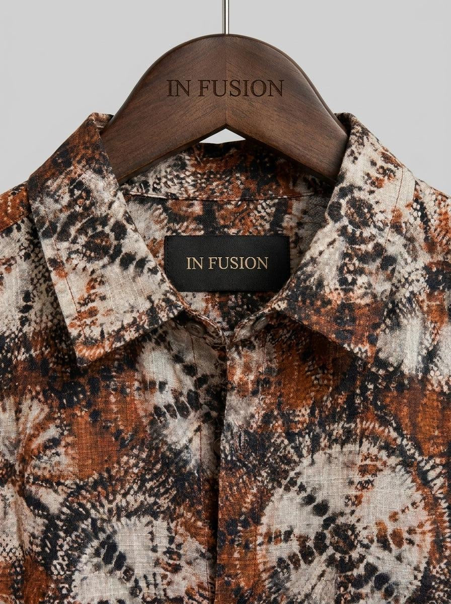 Japan — Camicia Cotone Lino e Viscosa