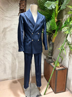 ABITO DOPPIOPETTO - BLU, SABBIA