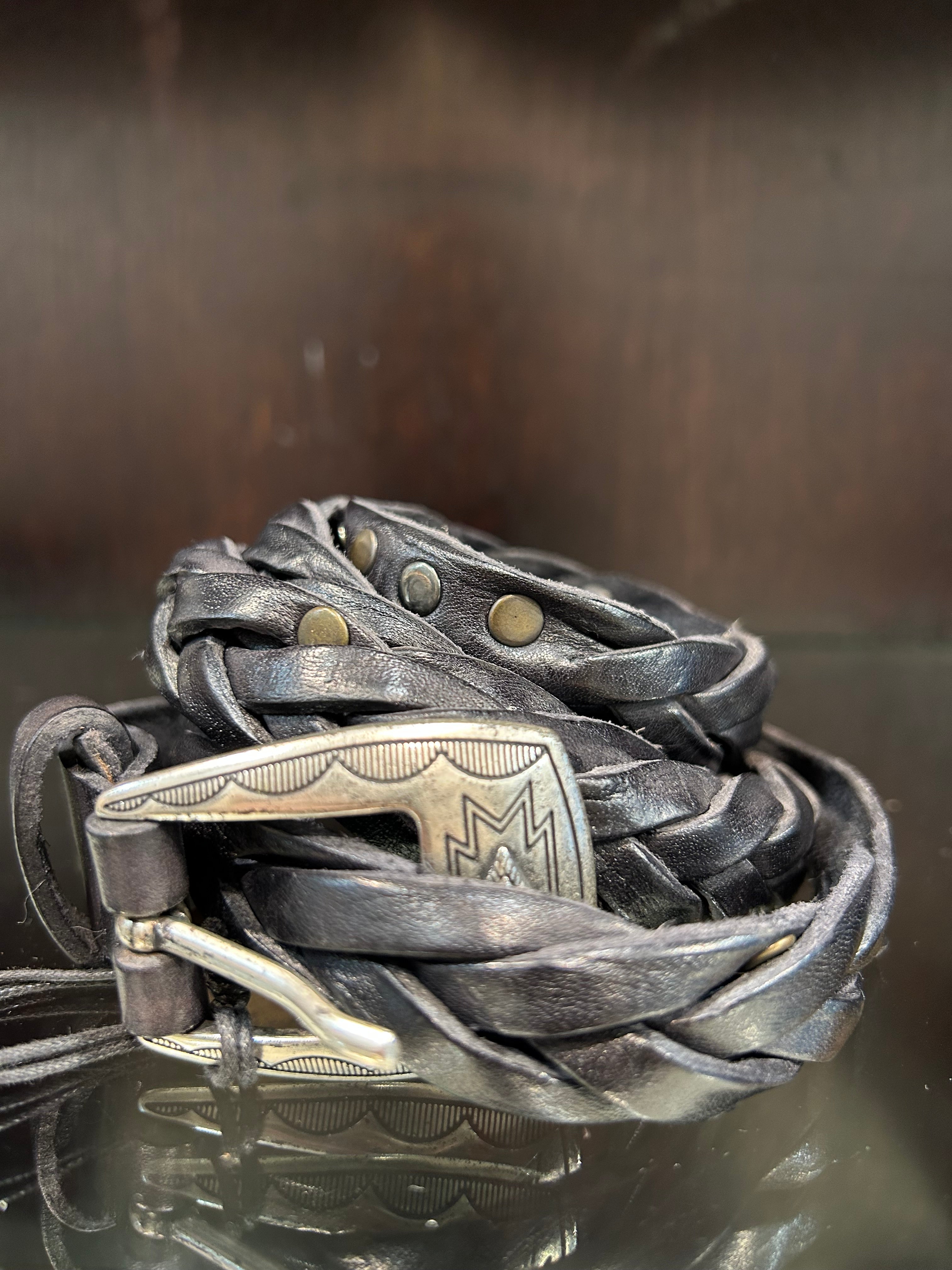 CINTURA NAIROBI - NERO, RUGGINE